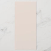 ボホケーキキャンドル花模様ユーカリ結婚ス メニュー (裏面)