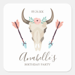 ボホコクールウスカル スクエアシール