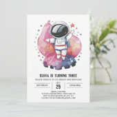 ボホコズミックアドベンチャーアストロフィー誕生日 招待状 (スタンド正面)