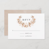 ボホコットン結婚ズ 出欠カード (正面/裏面)