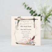 ボホコッパーストライプ 招待状 (スタンド正面)