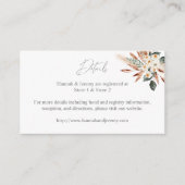 ボホコッパーパスグラスフローラ詳細SM エンクロージャーカード (正面)