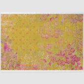 ボホコラージテクスチャの切り離し 薄葉紙 (正面)