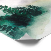 ボホコロラド山の目的地の結婚歓迎 ポスター (角)