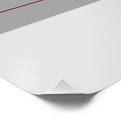 ボホコンテンポラリーモダングレイ ポスター (コーナー)