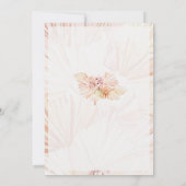 ボホコードベビースプリンクルベージュタン男女兼用 招待状 (裏面)