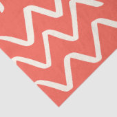 ボホコーラルホワイトデコペパターン（の模様が）あるージ 薄葉紙 (詳細)