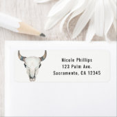 ボホコ素朴ウスカルカスタムパーティの招待状 ラベル (インサイチュ)