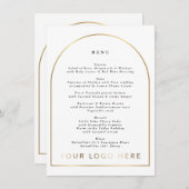 ボホゴールデンアーチイベントロゴ メニュー (正面/裏面)