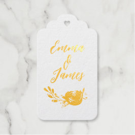 ボホゴールドフォイルメッセージカード ギフトタグ