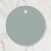 ボホサクモダンスカウボーイシューズ赤ちゃんシャワー フェイバータグ (裏面)