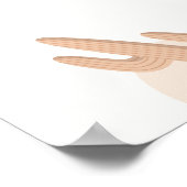 ボホサク男女兼用ス赤ちゃんシャワーへようこそ ポスター (角)