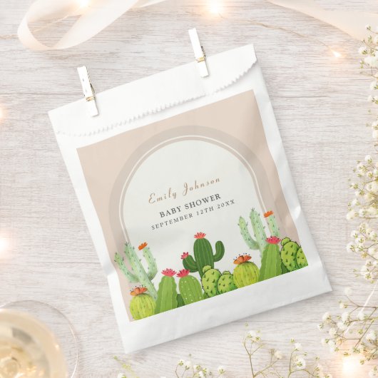 ボホサク男女兼用ツアーチベイビーシャワー フェイバーバッグ (クリップ留めされた状態)