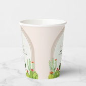 ボホサク男女兼用ツアーチベイビーシャワー 紙コップ (左)