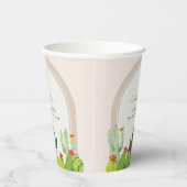 ボホサク男女兼用ツアーチベイビーシャワー 紙コップ (右)