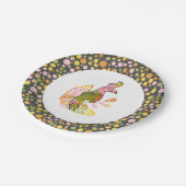 ボホサファリ動物バードトゥイーン10代のバースデーパーティー ペーパープレート (アングル)