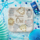 ボホサファリ紙プレート ペーパープレート (パーティー)