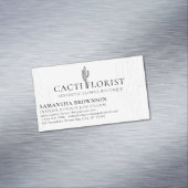ボホサボサボサボテン砂漠の花 マグネット名刺 (インサイチュ)
