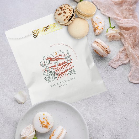 ボホサボス砂漠 |結婚式の引き出物バッグ フェイバーバッグ