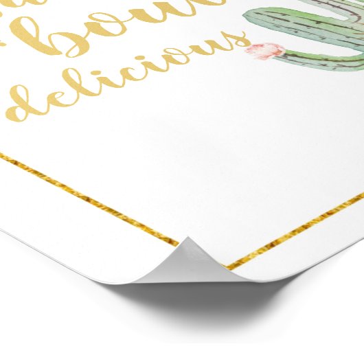 ボホサボタコスのおいしい ポスター (角)