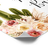 ボホサボタコスバータコブロブサイン ポスター (角)