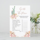 ボホサボピンクフローラプライスゲーム (スタンド正面)