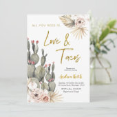 ボホサボラブアンドタコスブライダルシャワー発明 招待状 (スタンド正面)