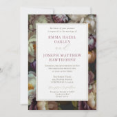 ボホサマーバラヴィンテージ結婚審美的 招待状 (正面)