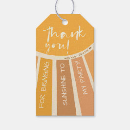 ボホサマーファーストトリップのまわりにサンフォト誕生日 ギフトタグ