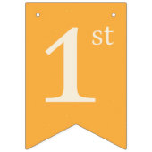 ボホサマーファーストトリップのまわりにサンフォト誕生日 バンティングフラッグ (第2の旗)