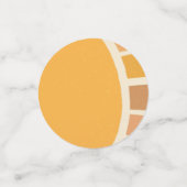 ボホサマーファーストトリップサンのまわりに誕生日 コンフェッティ (スモール正面)