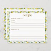 ボホサマーレモンフルーツブライダルシャワーレシピ (正面/裏面)