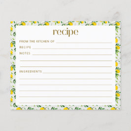 ボホサマーレモンフルーツブライダルシャワーレシピ