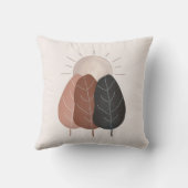 ボホサンと葉ニュートラルボヘミア クッション (裏面)