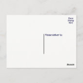 ボホサンキュードリームキャッチャー先住民アメリカンブラック ポストカード (裏面)