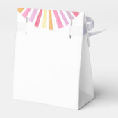 ボホサンシャインサンガールベビーシャワー フェイバーボックス (裏面サイド)