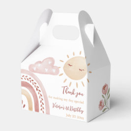 ボホサンシャインバースデーパーティー フェイバーボックス