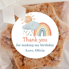 ボホサンシャインバースデーパーティー ラウンドシール