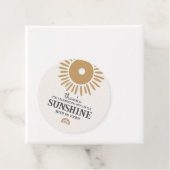 ボホサンシャインバースデーレインボーメッセージカード フェイバータグ (インサイチュ)