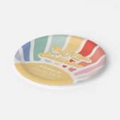 ボホサンシャインファーストトリップザサのまわりにン誕生日 ペーパープレート (アングル)