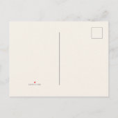 ボホサンシャインベビーシャワー インビテーションポストカード (裏面)