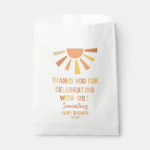 ボホサンシャインベビーシャワー フェイバーバッグ (正面)