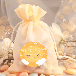 ボホサンシャインベビーシャワー ラウンドシール