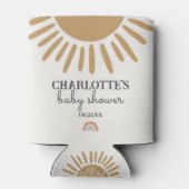 ボホサンシャインベビーシャワー 缶クーラー (裏面)