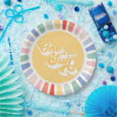 ボホサンシャインワンインザサンシャイン誕生日 ペーパープレート (パーティー)