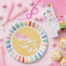 ボホサンシャインワンインザサンシャイン誕生日 ペーパープレート