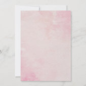 ボホサンシャイン4th誕生日パーティー水彩 招待状 (裏面)