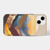 ボホサンセットマウンテンズ iPhoneケース (裏面横)