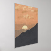 ボホサンセット 箔ポスター (レイダウン)