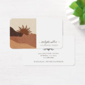 ボホサンテラコッタジュエリーイヤリングディスプレイカード (デスク)